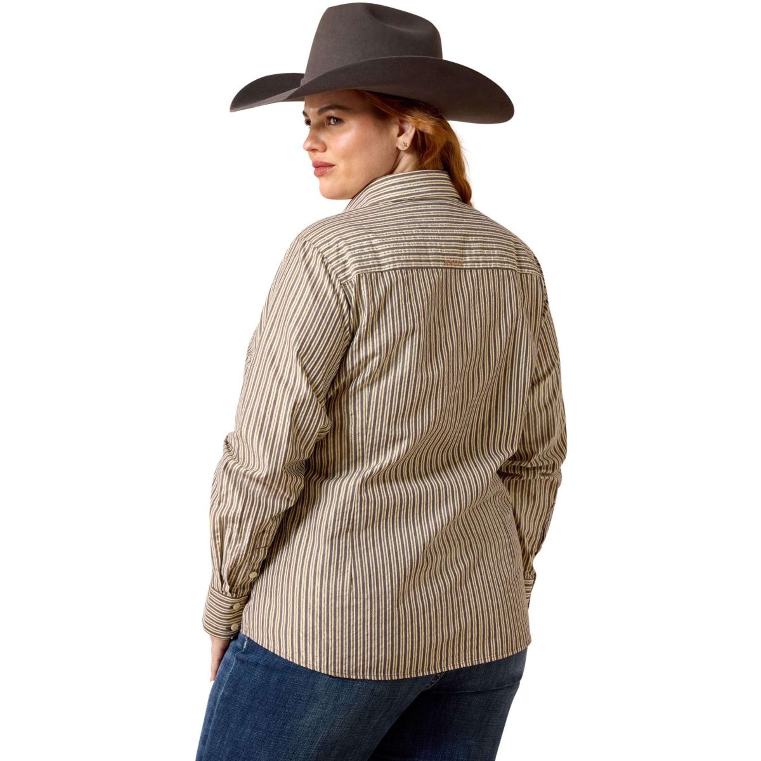 Ariat Blusa Kirby Mujer Chocolate Plum