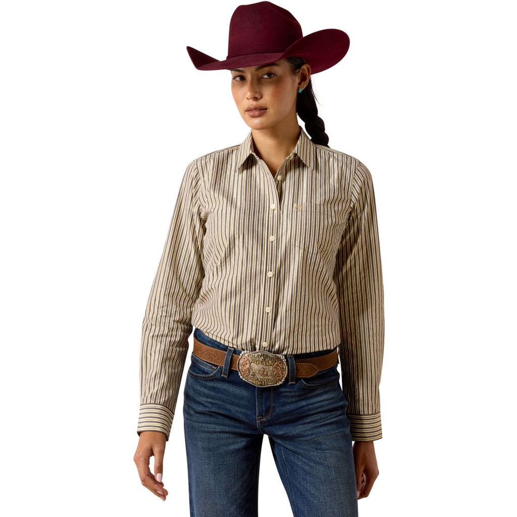 Ariat Blusa Kirby Mujer Chocolate Plum