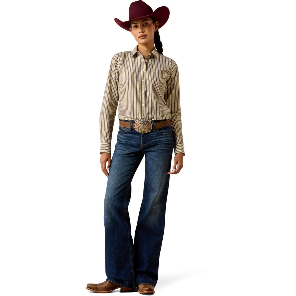 Ariat Blusa Kirby Mujer Chocolate Plum