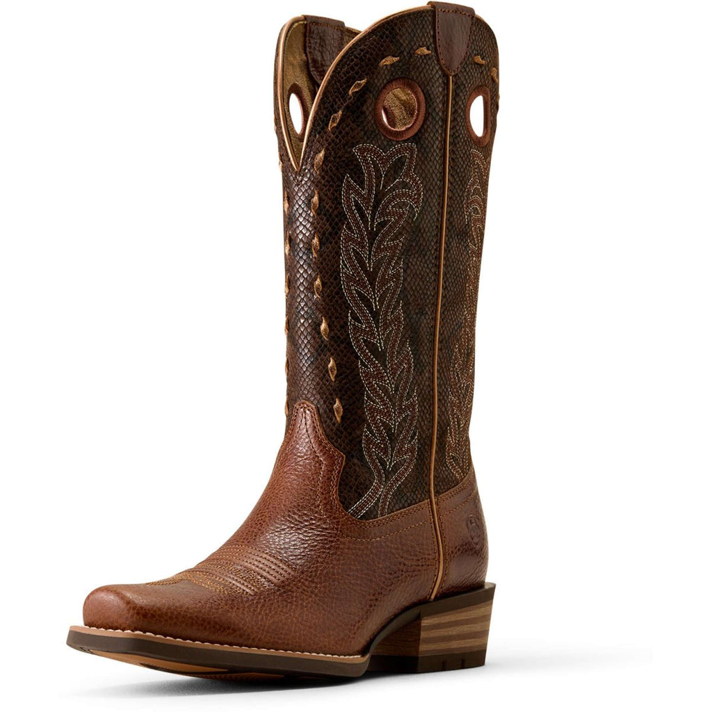 Ariat Botas Western Lucera NcToe Mujer Deepest Tan/Chocolate Snake