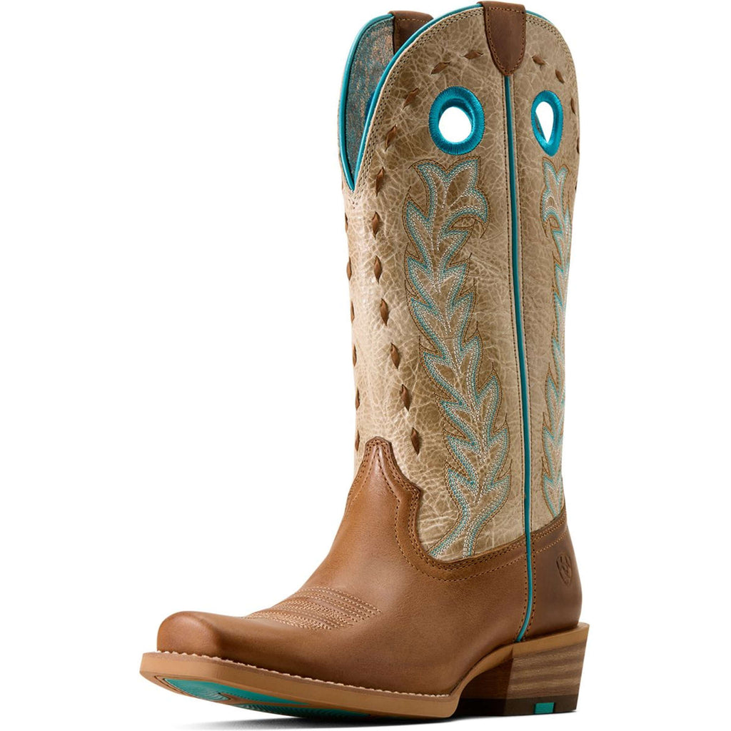 Ariat Botas Western Lucera NcToe Mujer Wheat Brown/Soft Parchment