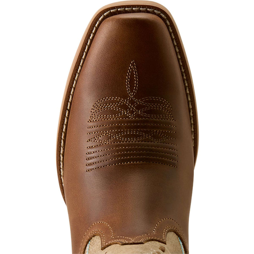 Ariat Botas Western Lucera NcToe Mujer Wheat Brown/Soft Parchment