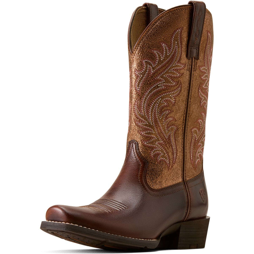 Ariat Botas Western Round Up NcToe Mujer Espresso