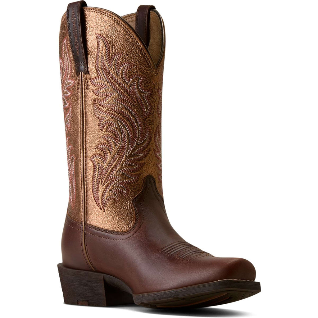 Ariat Botas Western Round Up NcToe Mujer Espresso
