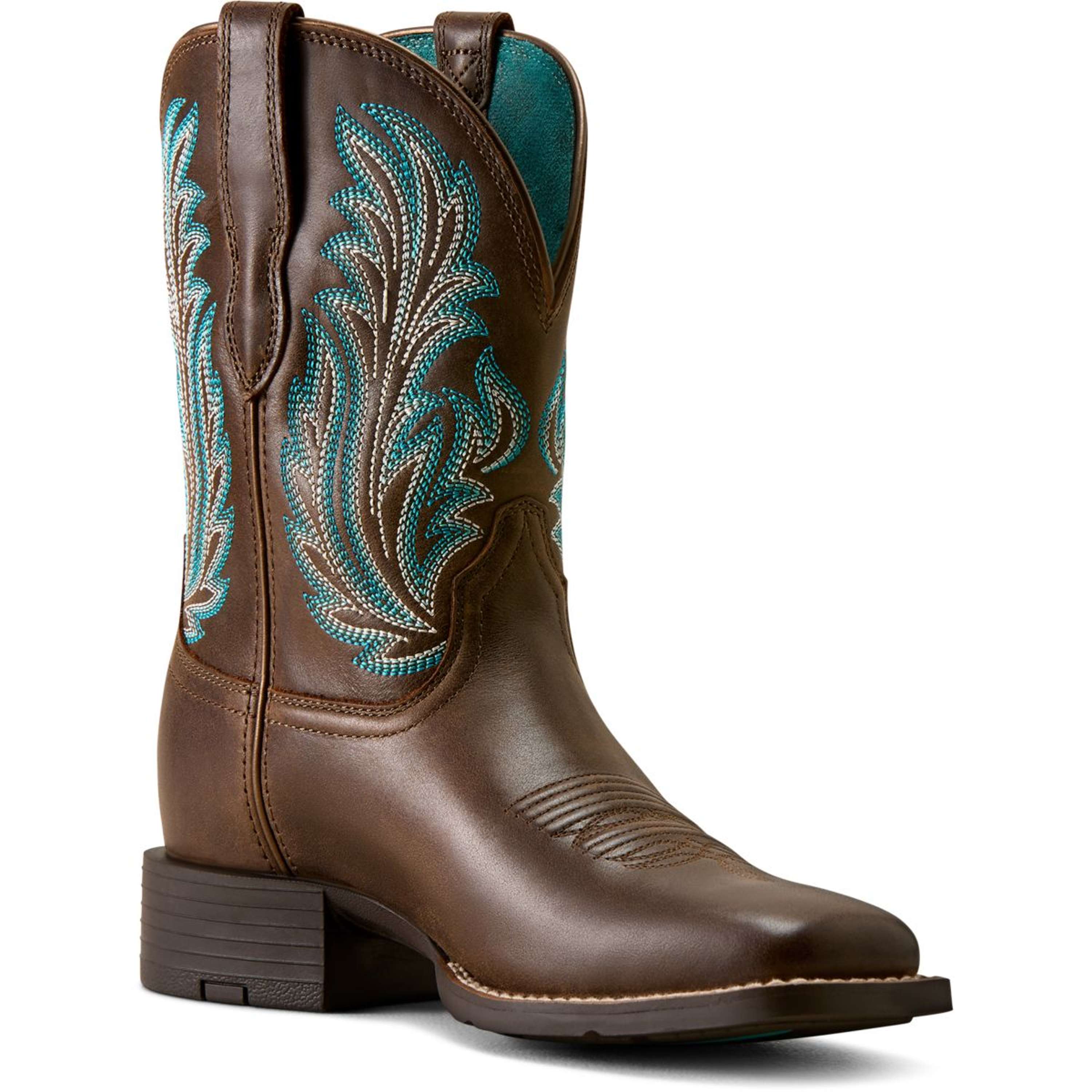 Ariat Botas Western Round Up Filly Mujer Dark Cacao