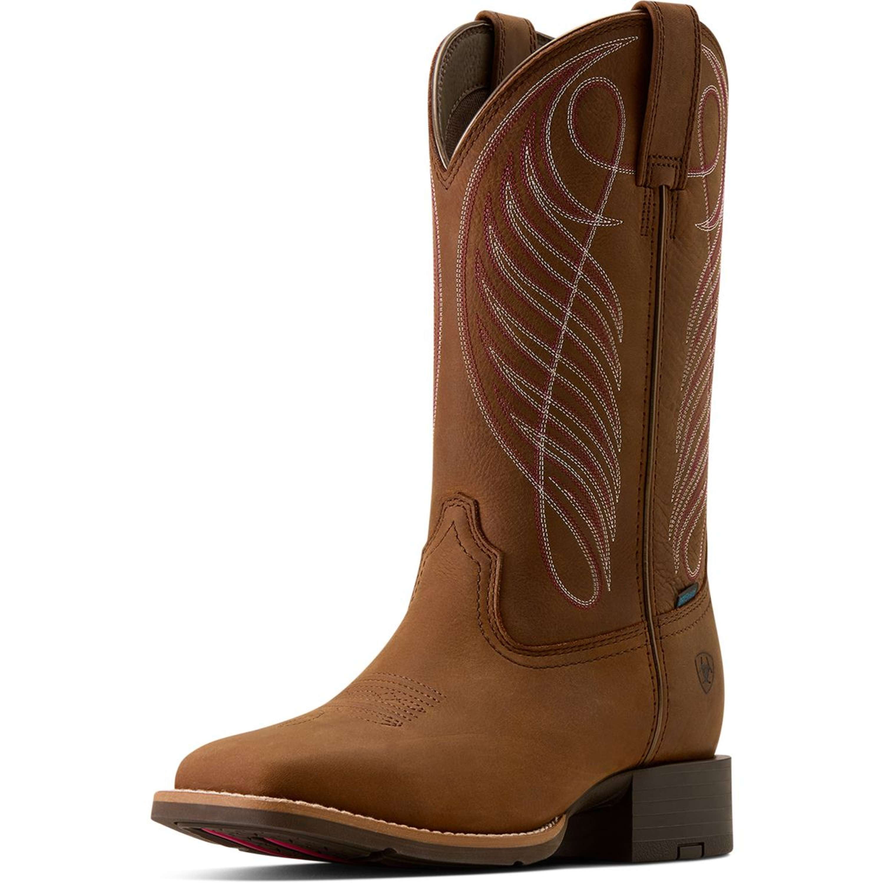Ariat Botas Western Round Up H2O Mujer Marron