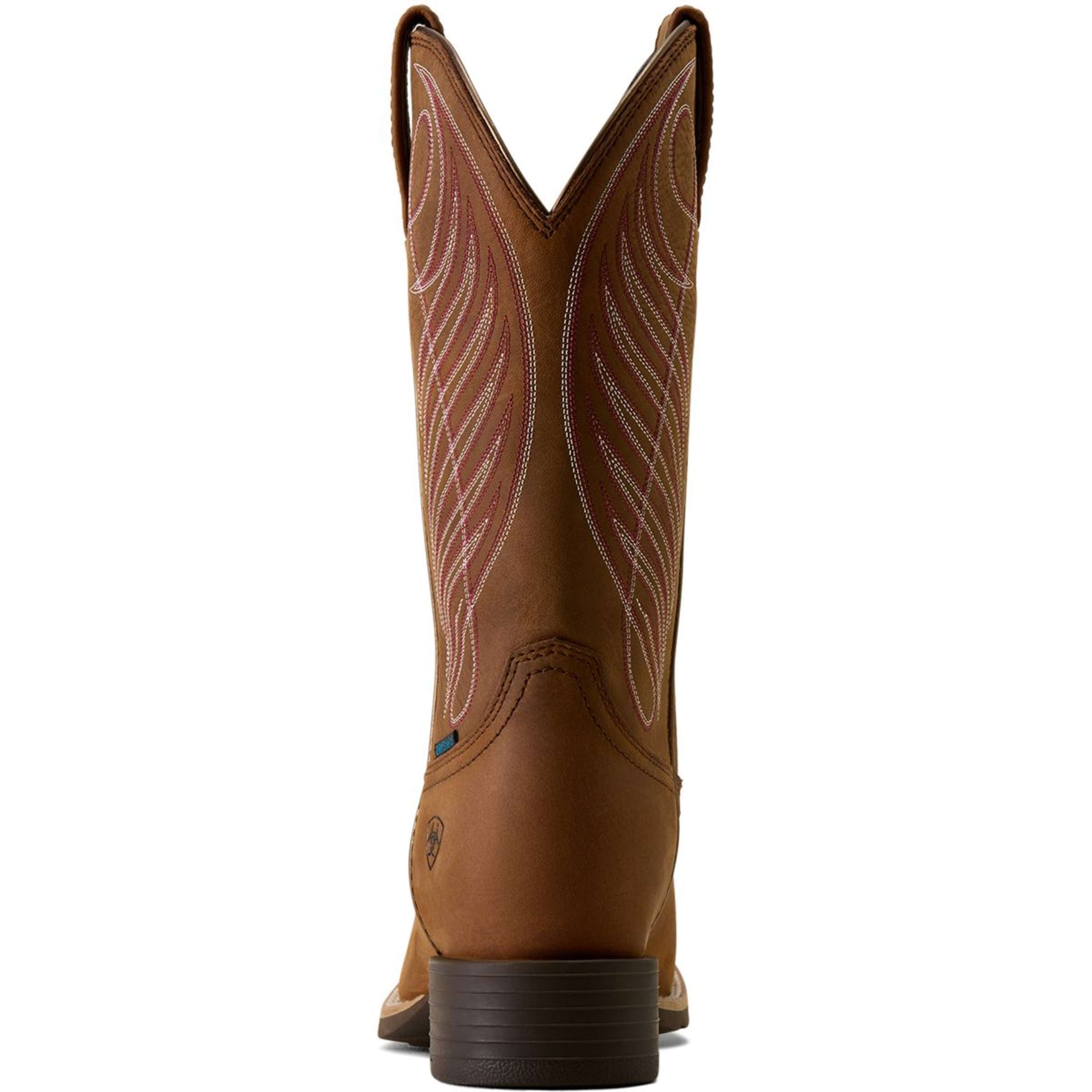 Ariat Botas Western Round Up H2O Mujer Marron