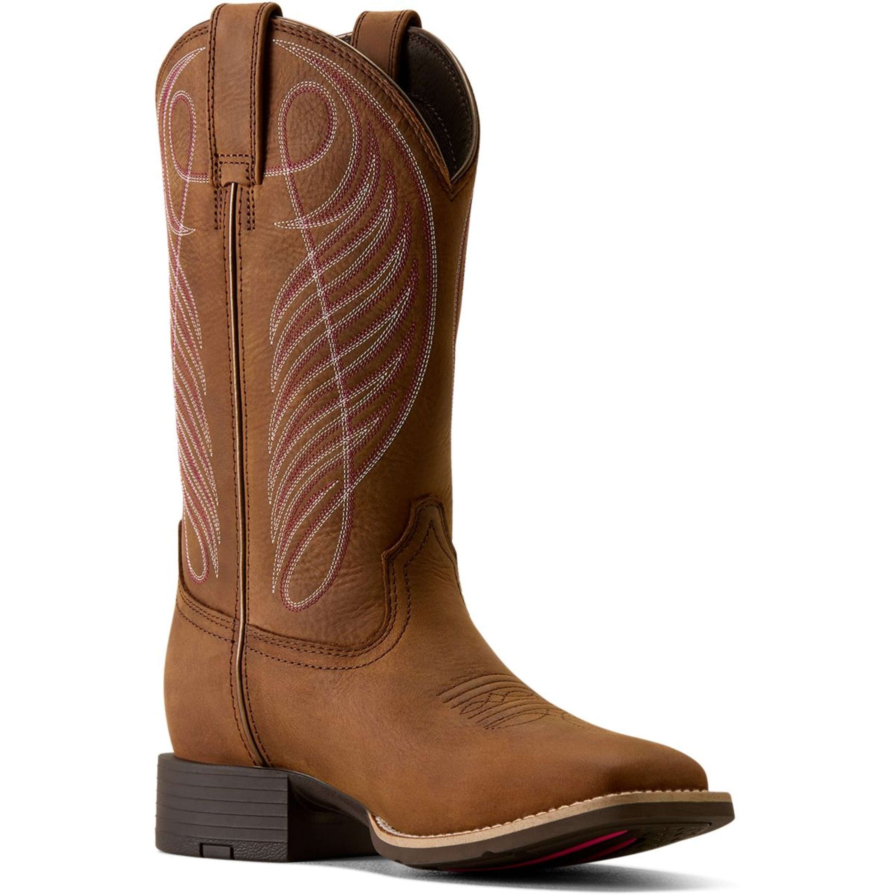 Ariat Botas Western Round Up H2O Mujer Marron