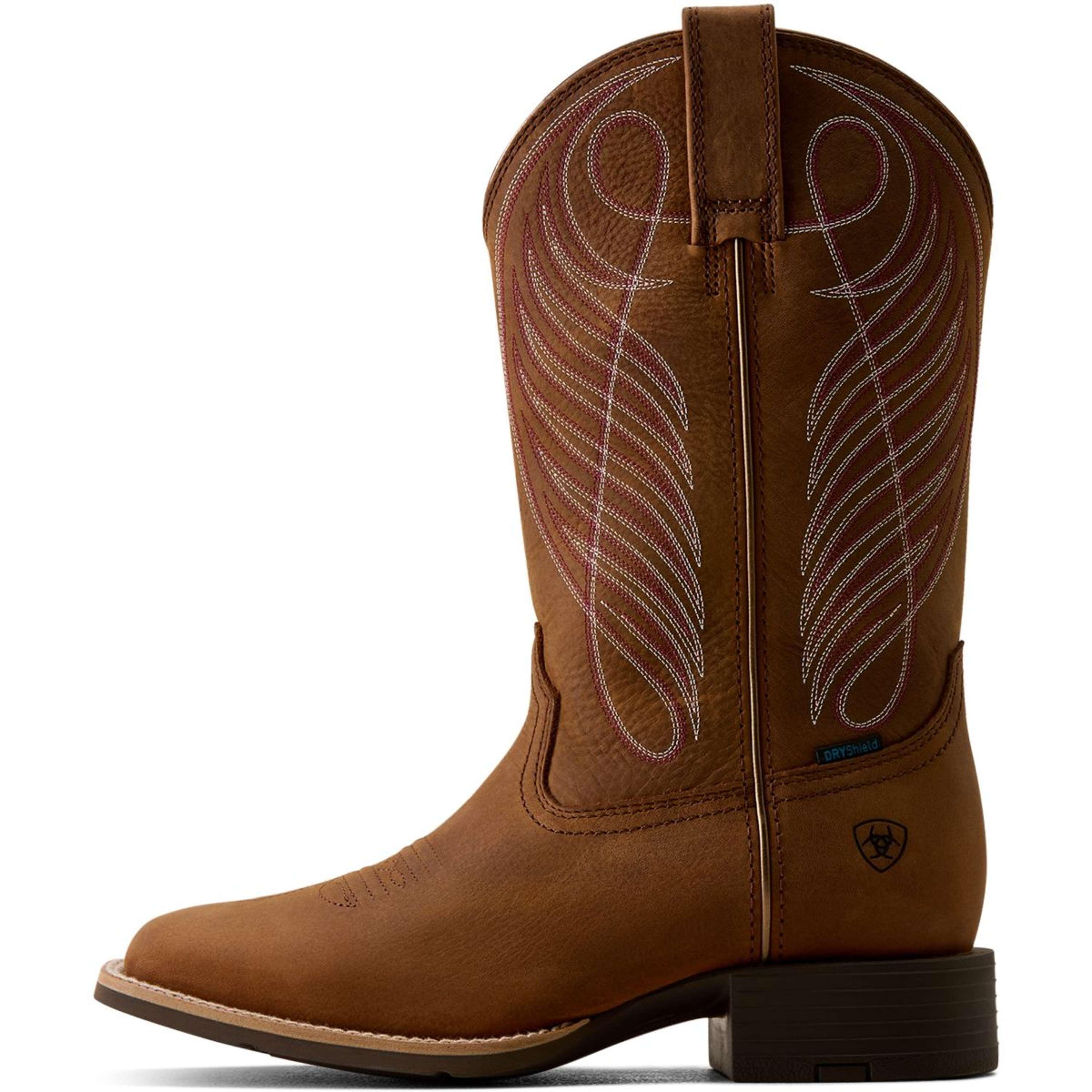 Ariat Botas Western Round Up H2O Mujer Marron