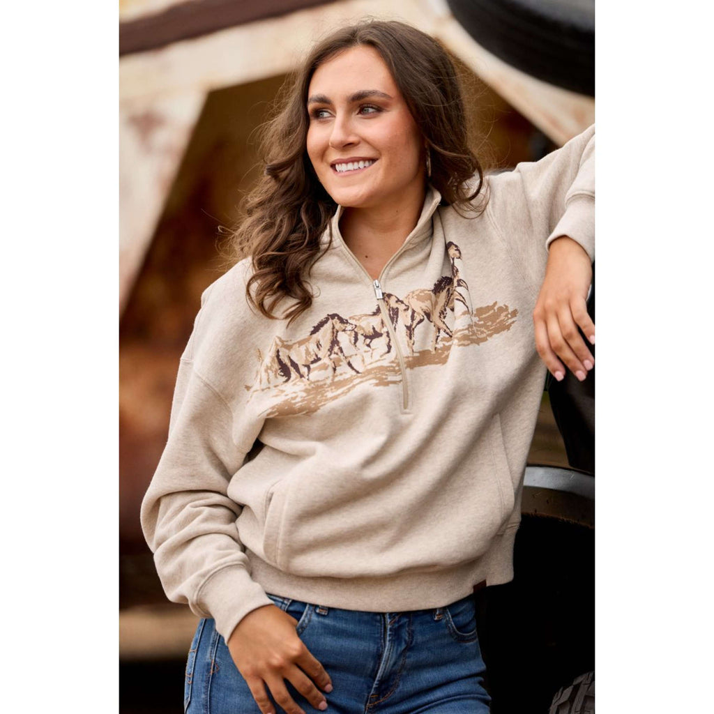 Ariat Suéter Running Wild Mujer Avena
