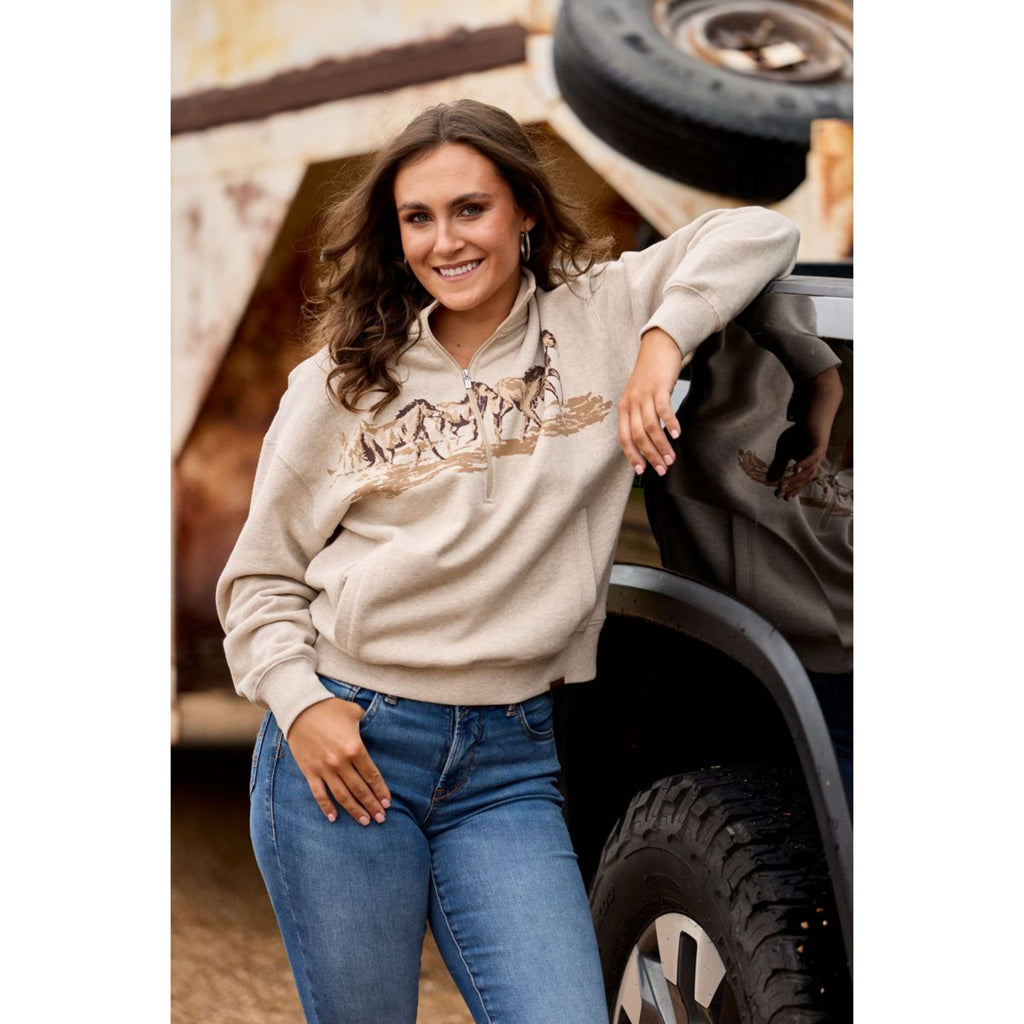 Ariat Suéter Running Wild Mujer Avena