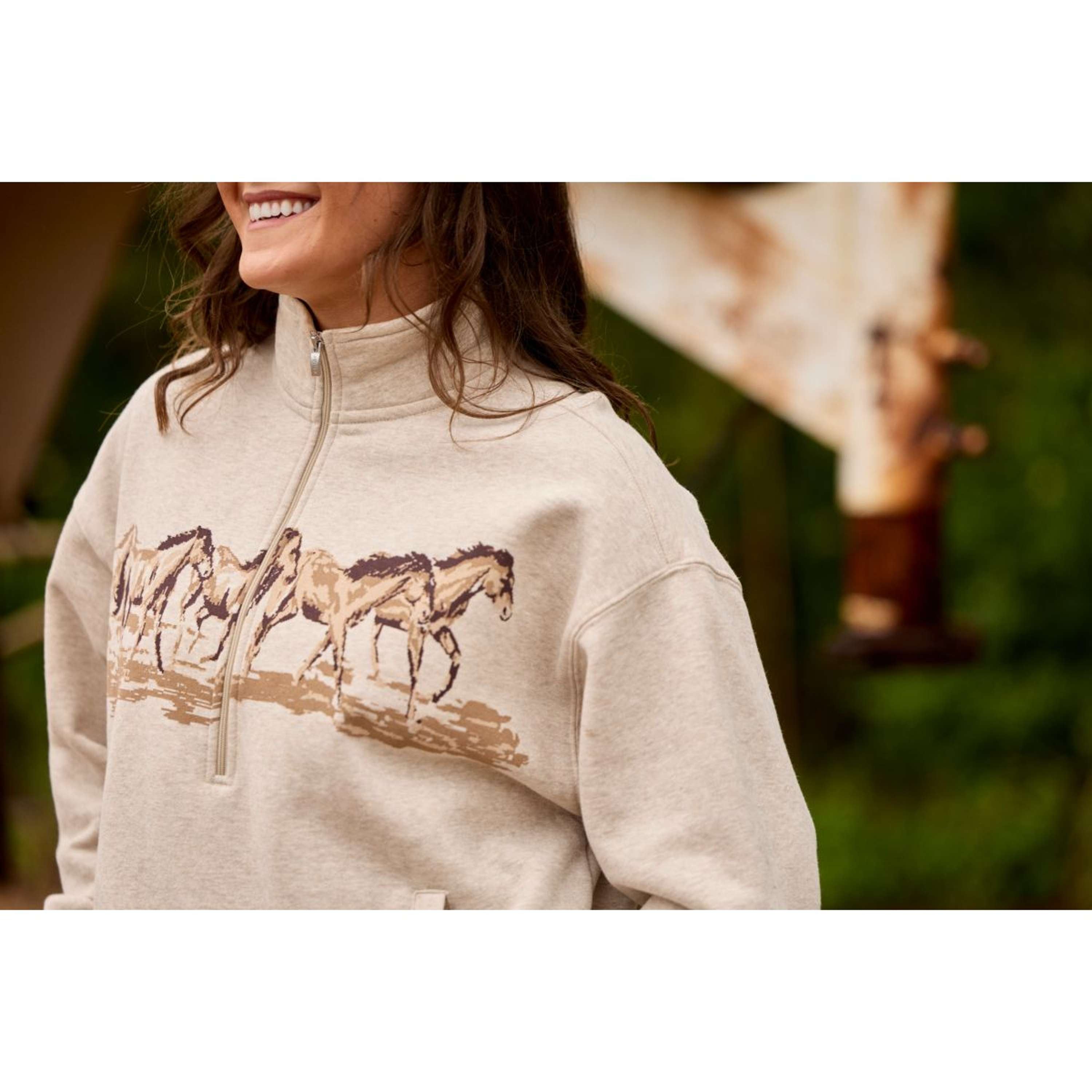Ariat Suéter Running Wild Mujer Avena