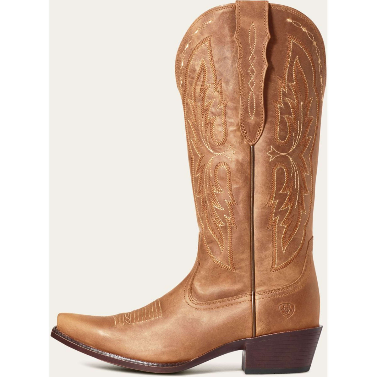 Ariat Botas Western Heritage X Toe Elastic Calf Mujer Marron