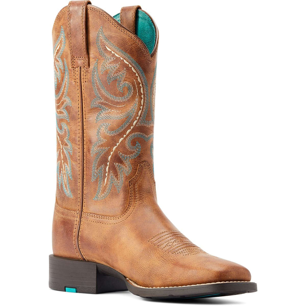 Ariat Bota vaquera Round Up Desert Sand