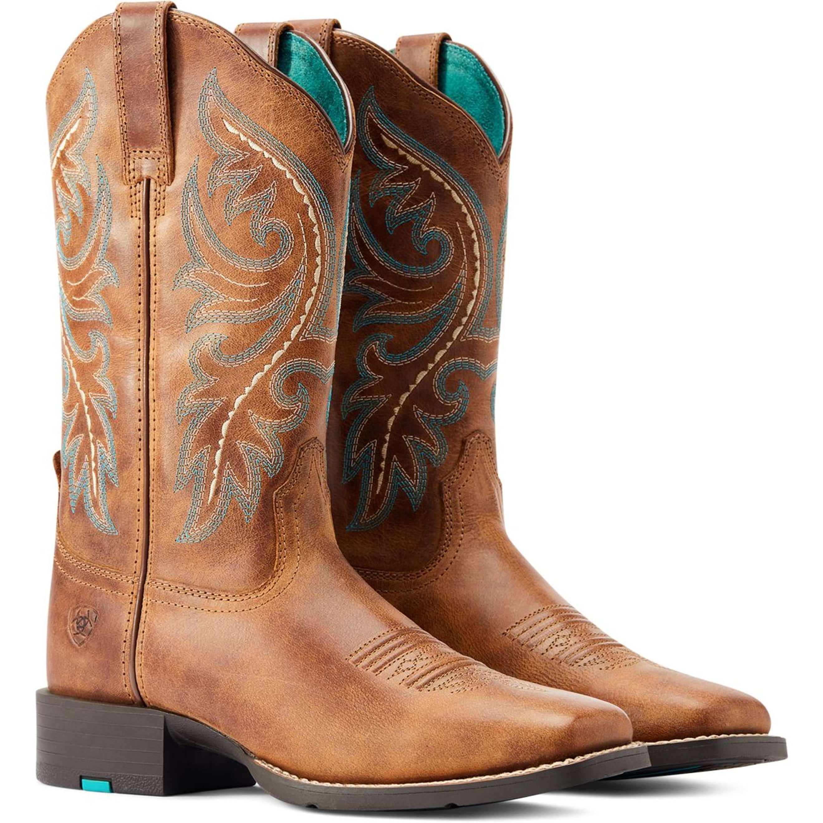 Ariat Bota vaquera Round Up Desert Sand