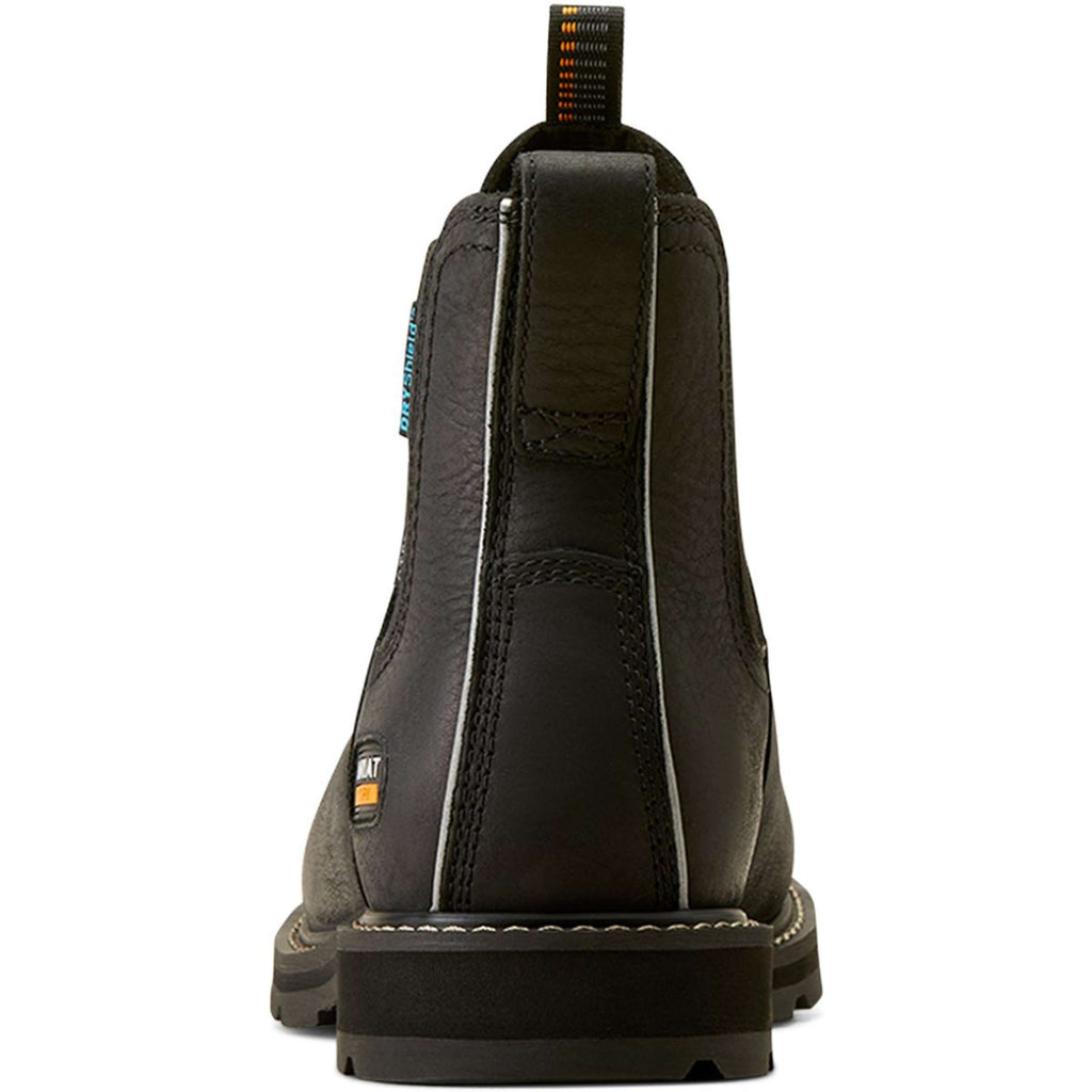 Ariat Botines Groundbreaker Chelsea Waterproof Steel Toe Hombres Negro
