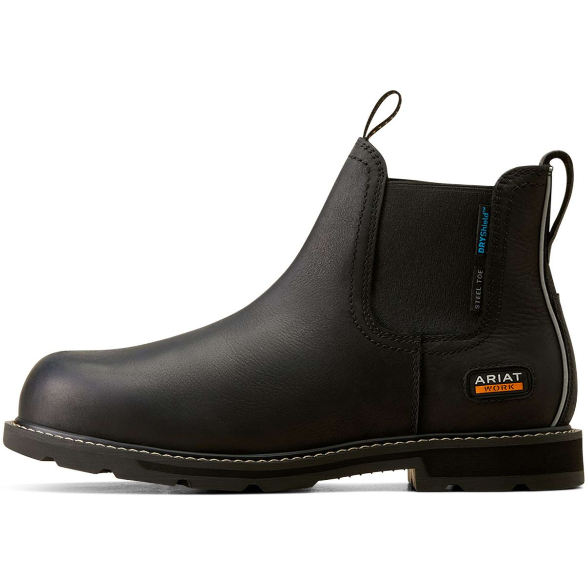 Ariat Botines Groundbreaker Chelsea Waterproof Steel Toe Hombres Negro