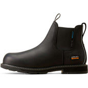 Ariat Botines Groundbreaker Chelsea Waterproof Steel Toe Hombres Negro
