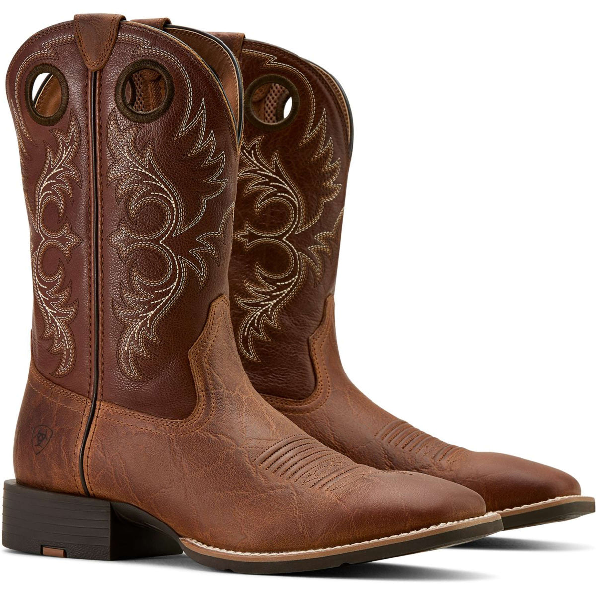 Ariat Botas Western Sport Rodeo Hombres Aged Tan/Luna