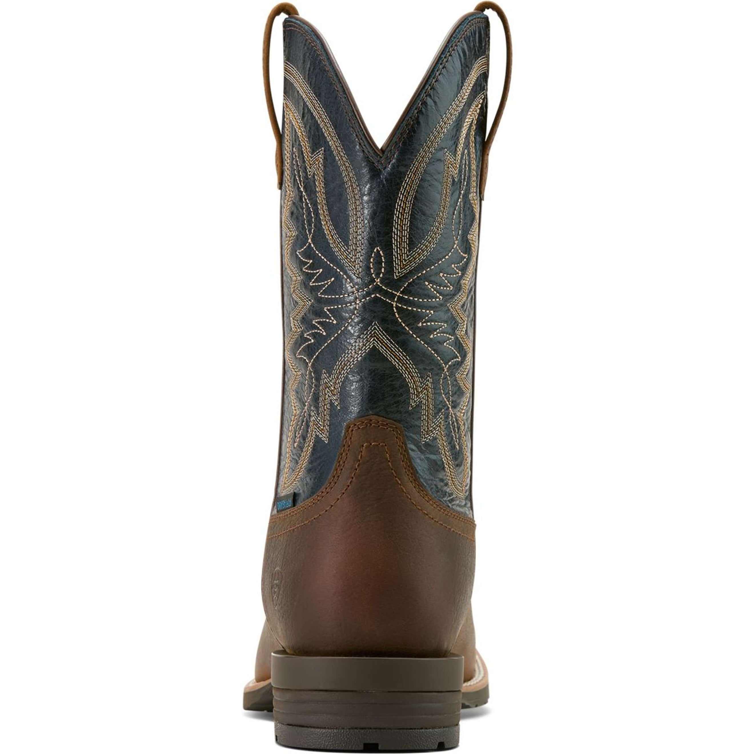Ariat Botas Western Hybrid Ranchwork H2O Hombres Tavern Taupe/Dark Denim