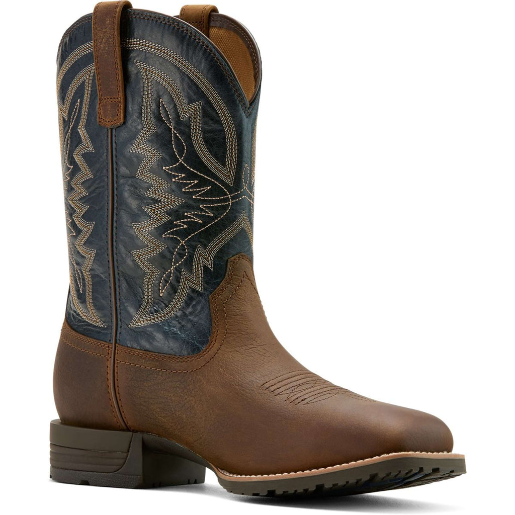 Ariat Botas Western Hybrid Ranchwork H2O Hombres Tavern Taupe/Dark Denim