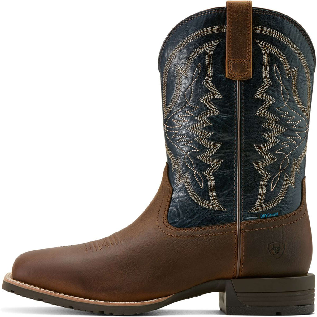 Ariat Botas Western Hybrid Ranchwork H2O Hombres Tavern Taupe/Dark Denim