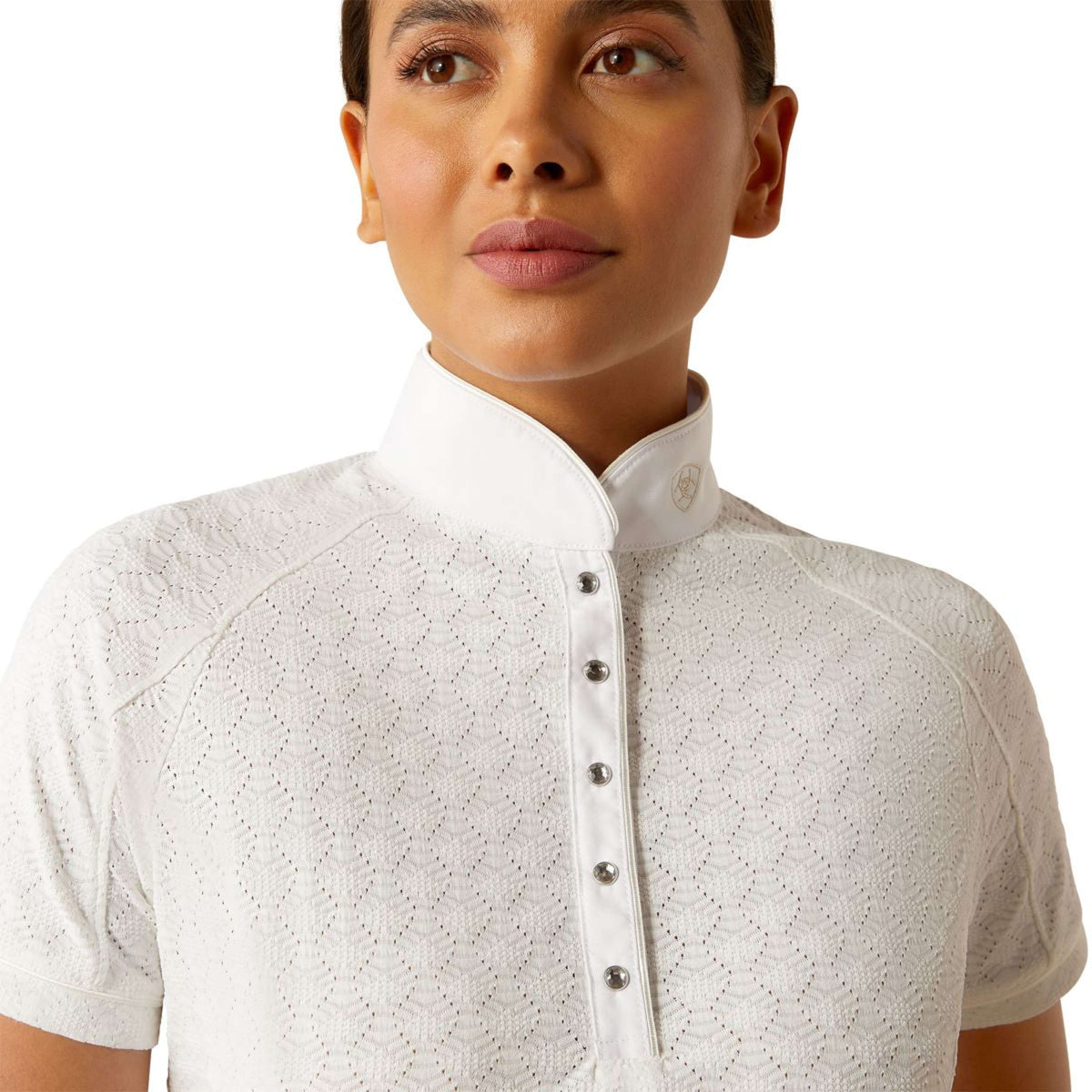 Ariat Camiseta de Competición Showstopper Blanco