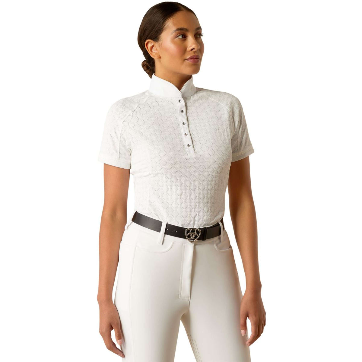 Ariat Camiseta de Competición Showstopper Blanco