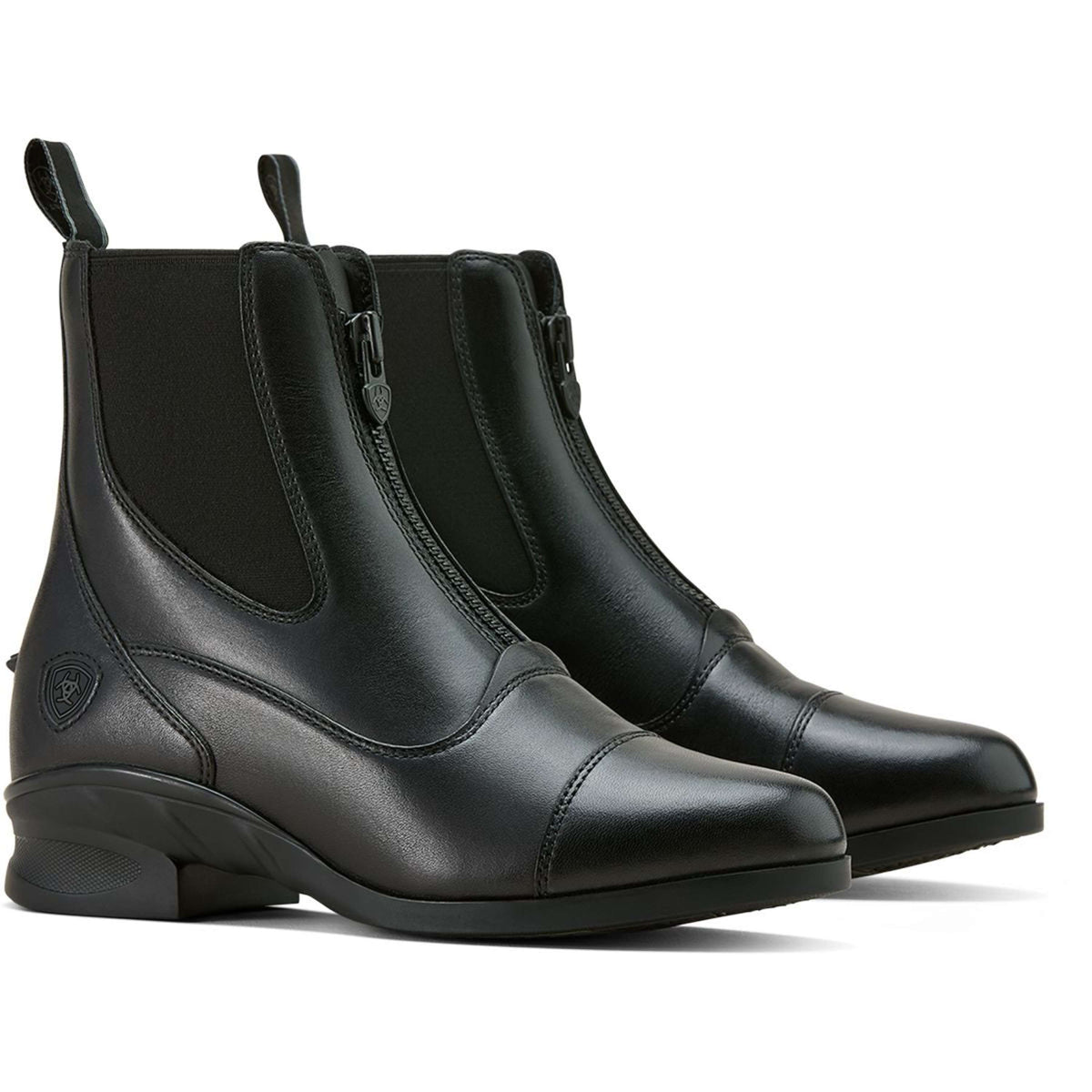Ariat Botines Heritage Zip Mujer Negro