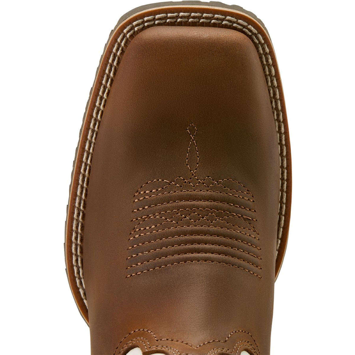 Ariat Botas Western Hybrid Ranchwork Venttek Mujer Distressed Brown/Crema