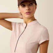 Ariat Camiseta Breathe 1/2 Zip Mujer Sepia Rose