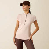 Ariat Camiseta Breathe 1/2 Zip Mujer Sepia Rose