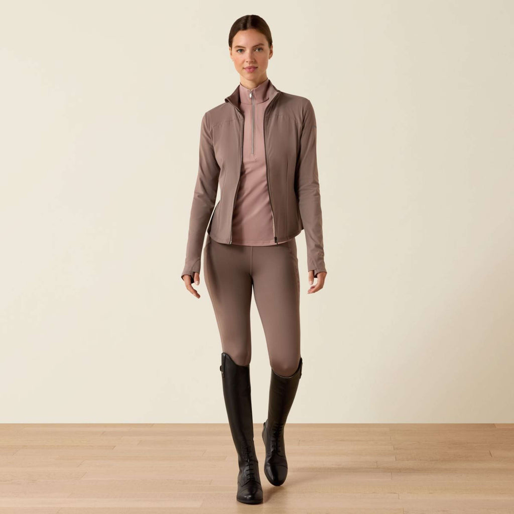 Ariat Sudadera con capucha y cremallera Solveil Full Zip Mujer Iron