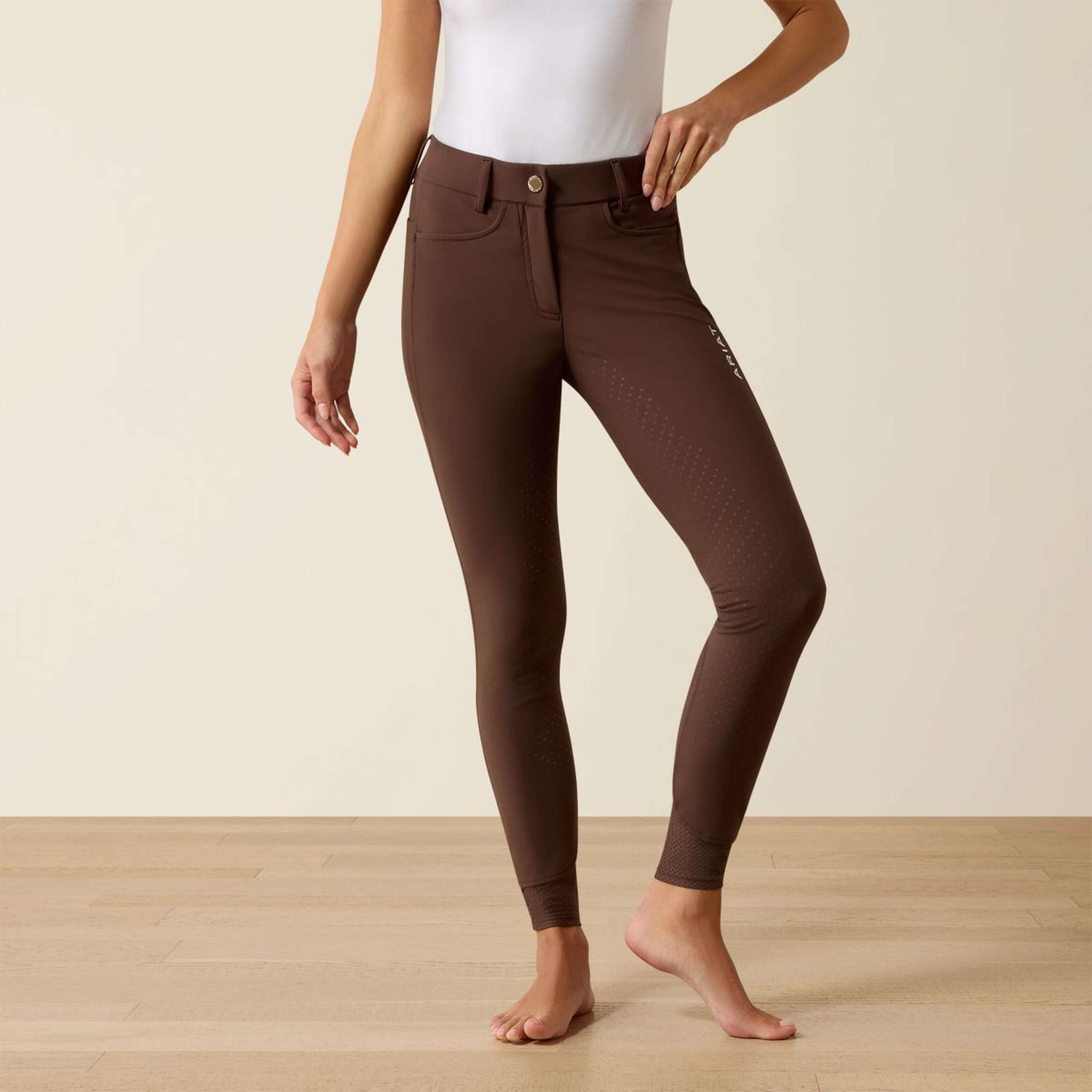 Ariat Pantalón de Equitación Tri Factor NT Full Grip Pommel Brown