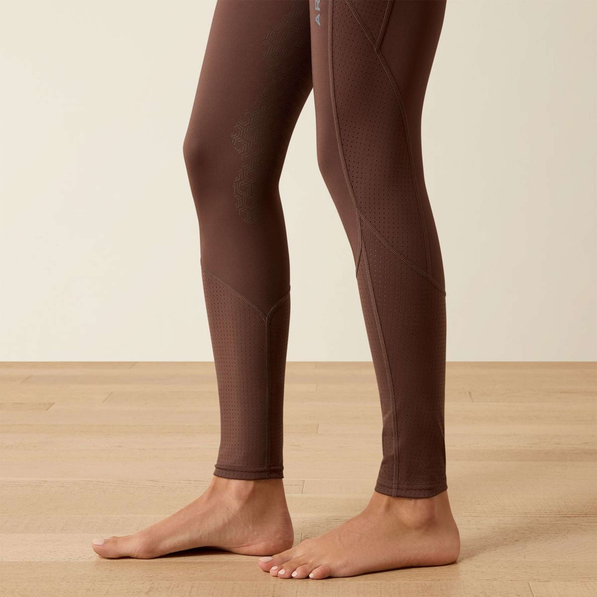 Ariat Legging de Equitación Breathe EOS Agarre de rodilla Pommel Brown