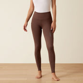 Ariat Legging de Equitación Breathe EOS Agarre de rodilla Pommel Brown