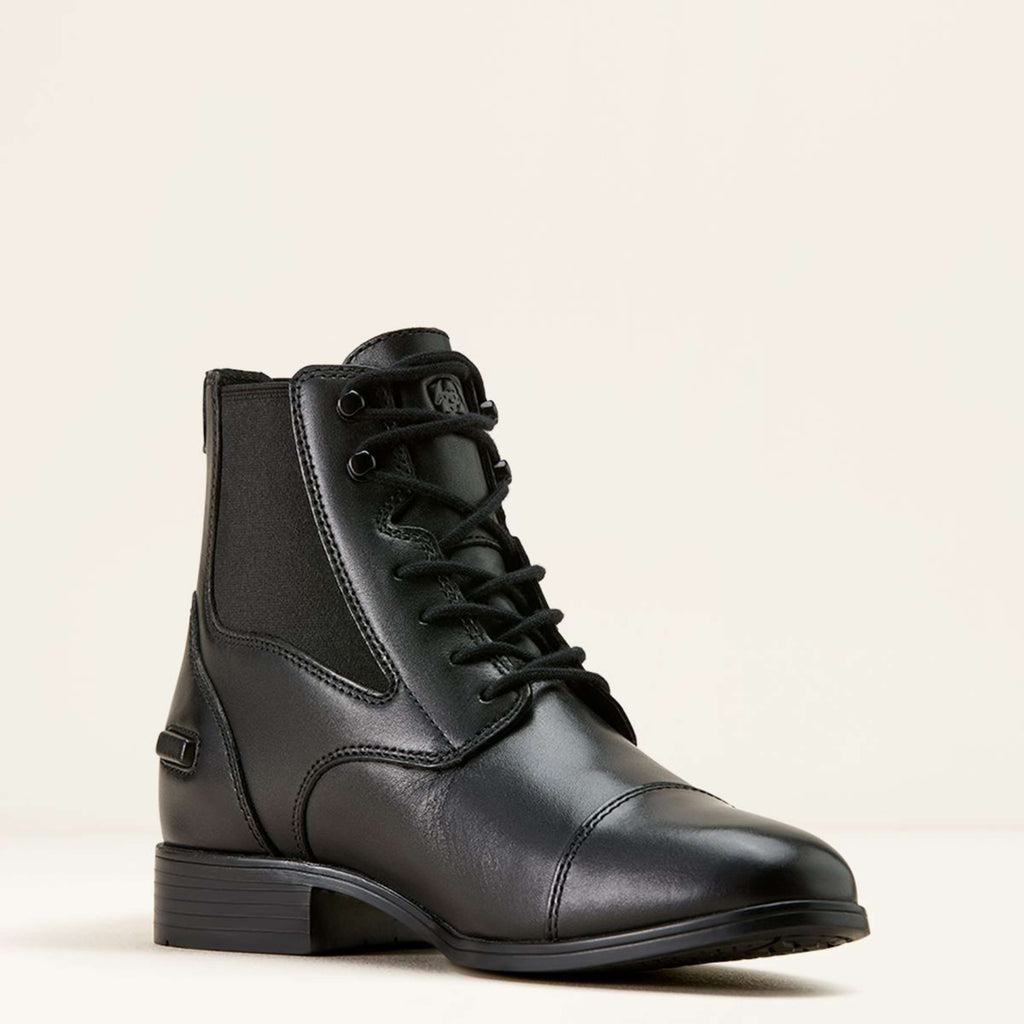 Ariat Botines Kendall Back Zip Lace Paddock Mujer Negro