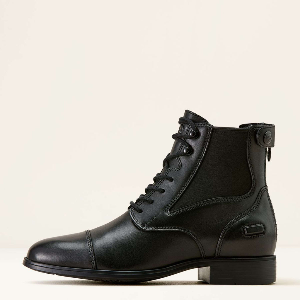 Ariat Botines Kendall Back Zip Lace Paddock Mujer Negro