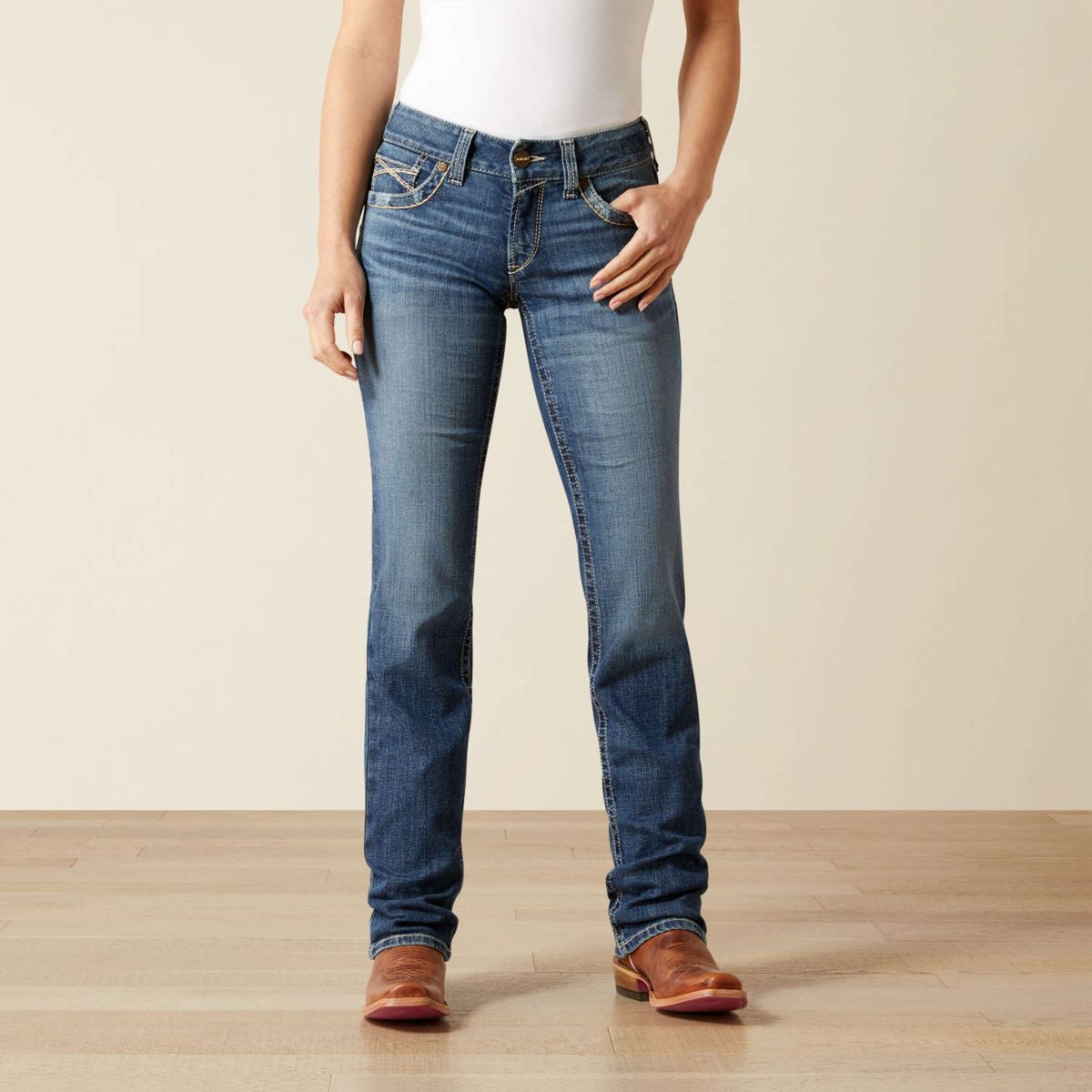 Ariat Jeans Estelle Straight Leg Mujer Canadian