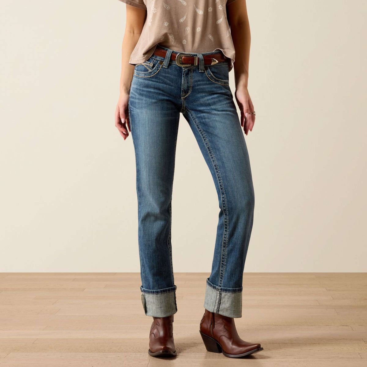 Ariat Jeans Estelle Straight Leg Mujer Canadian