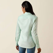 Ariat Camiseta Team Kirby Mangas Largas Dusty Aqua