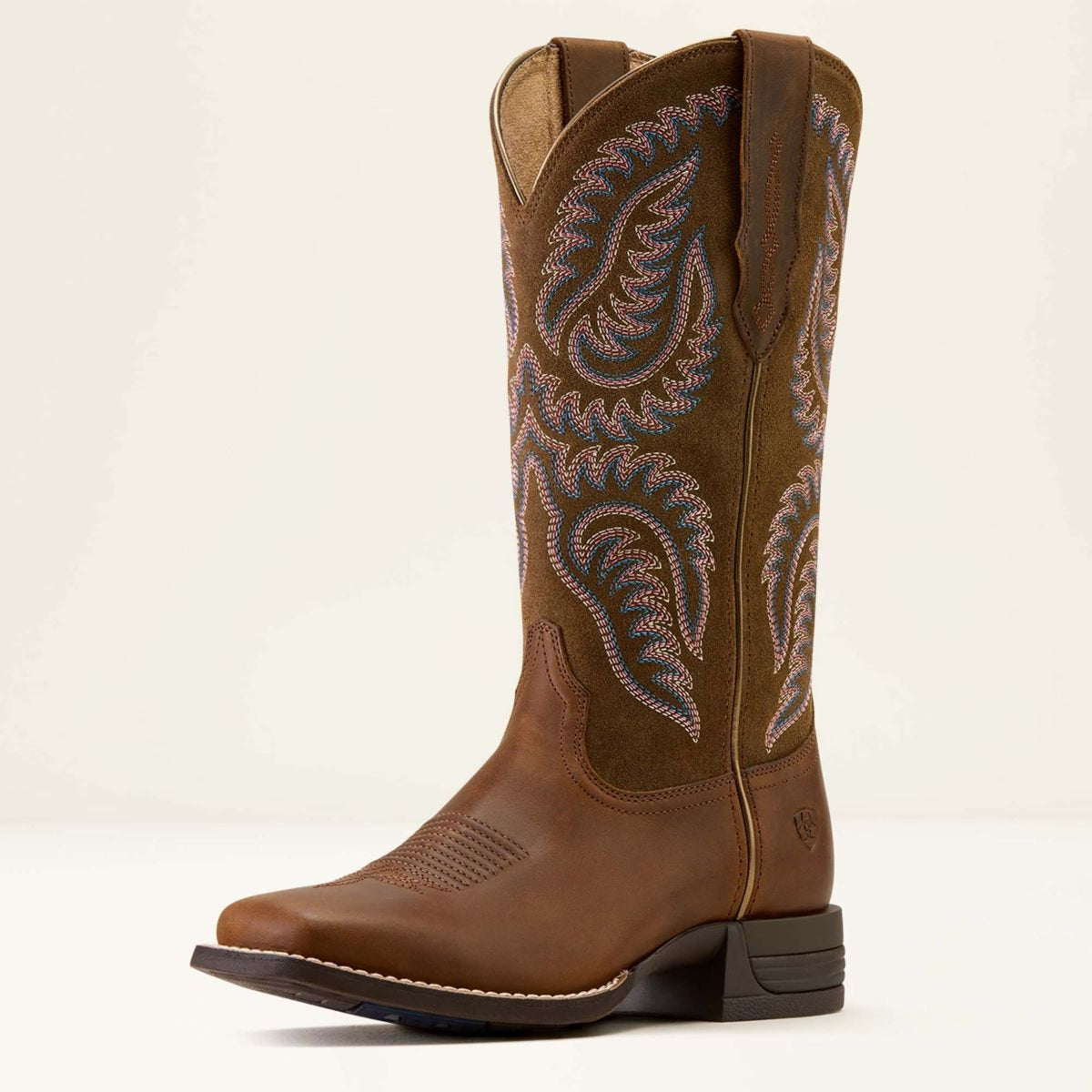 Ariat Botas Western Cattle Caite Mujer Distressed Brown/Adobe Clay