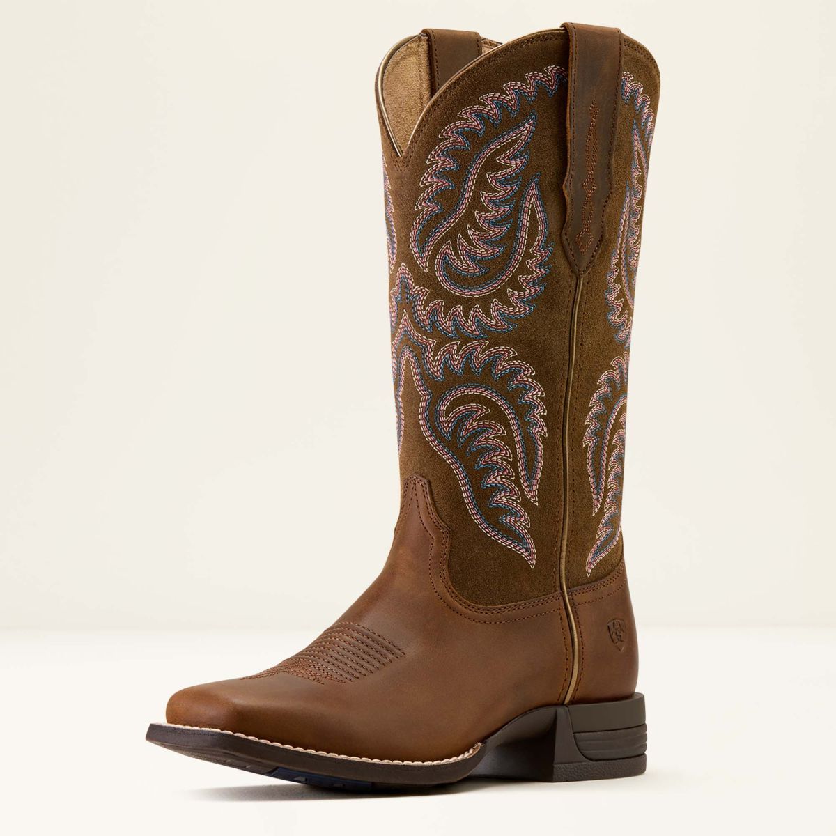 Ariat Botas Western Cattle Caite Mujer Distressed Brown/Adobe Clay