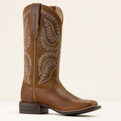 Ariat Botas Western Cattle Caite Mujer Distressed Brown/Adobe Clay