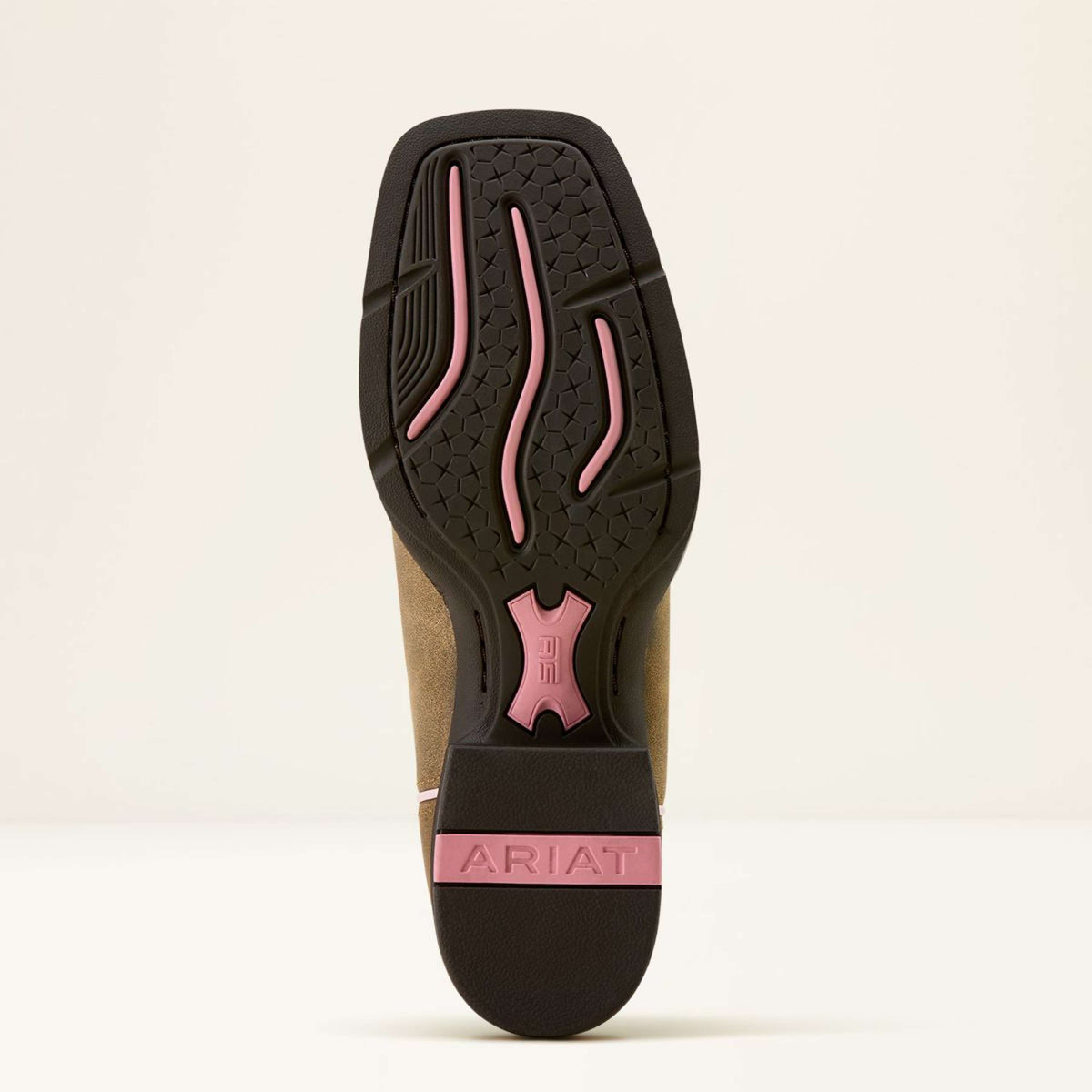 Ariat Botas Western Round Up Ruidoso Mujer Brown Bomber/Dusty Rose