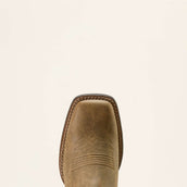 Ariat Botas Western Round Up Ruidoso Mujer Brown Bomber/Dusty Rose