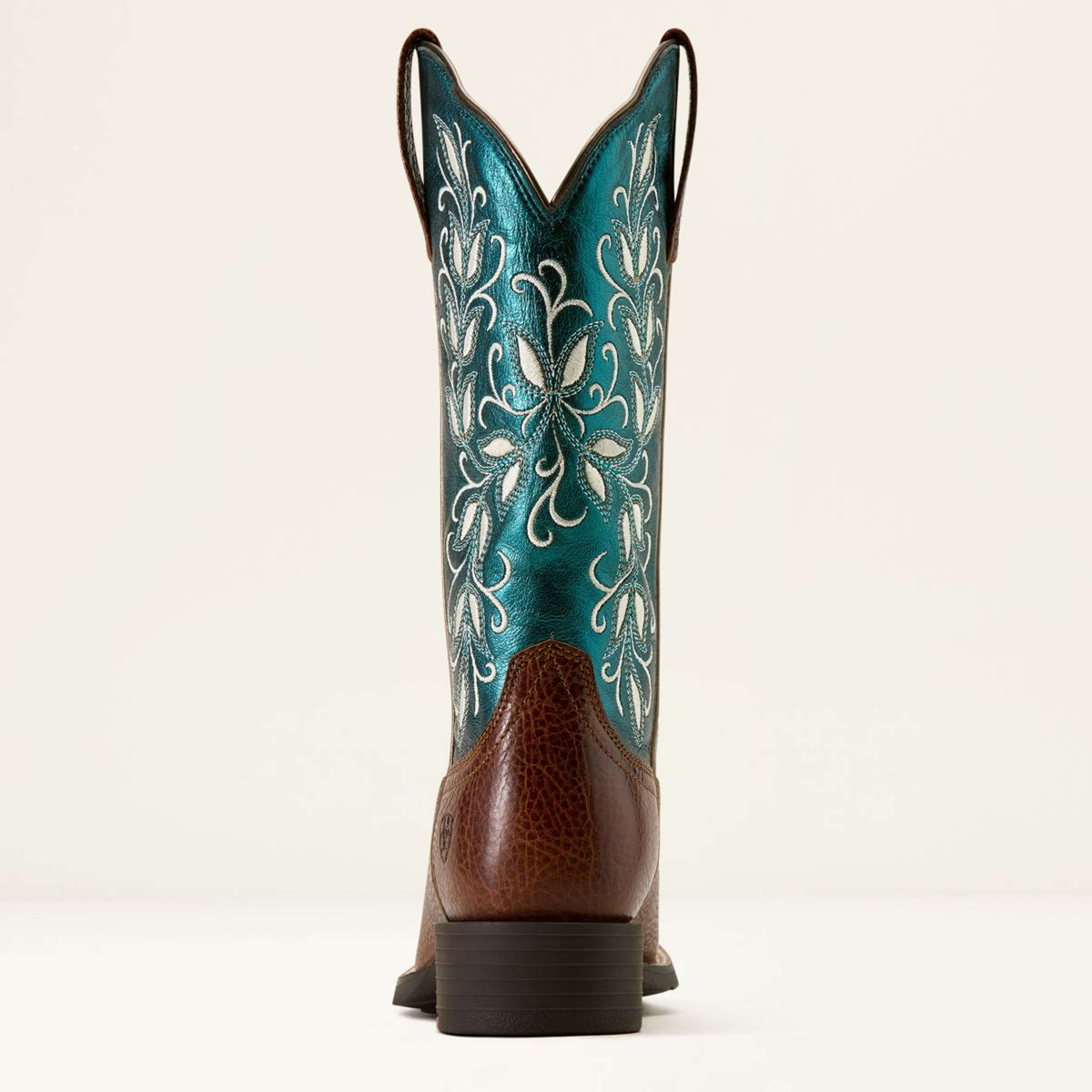 Ariat Botas Western Round Up Holly Mujer Beasty Brown/Metallic Sea