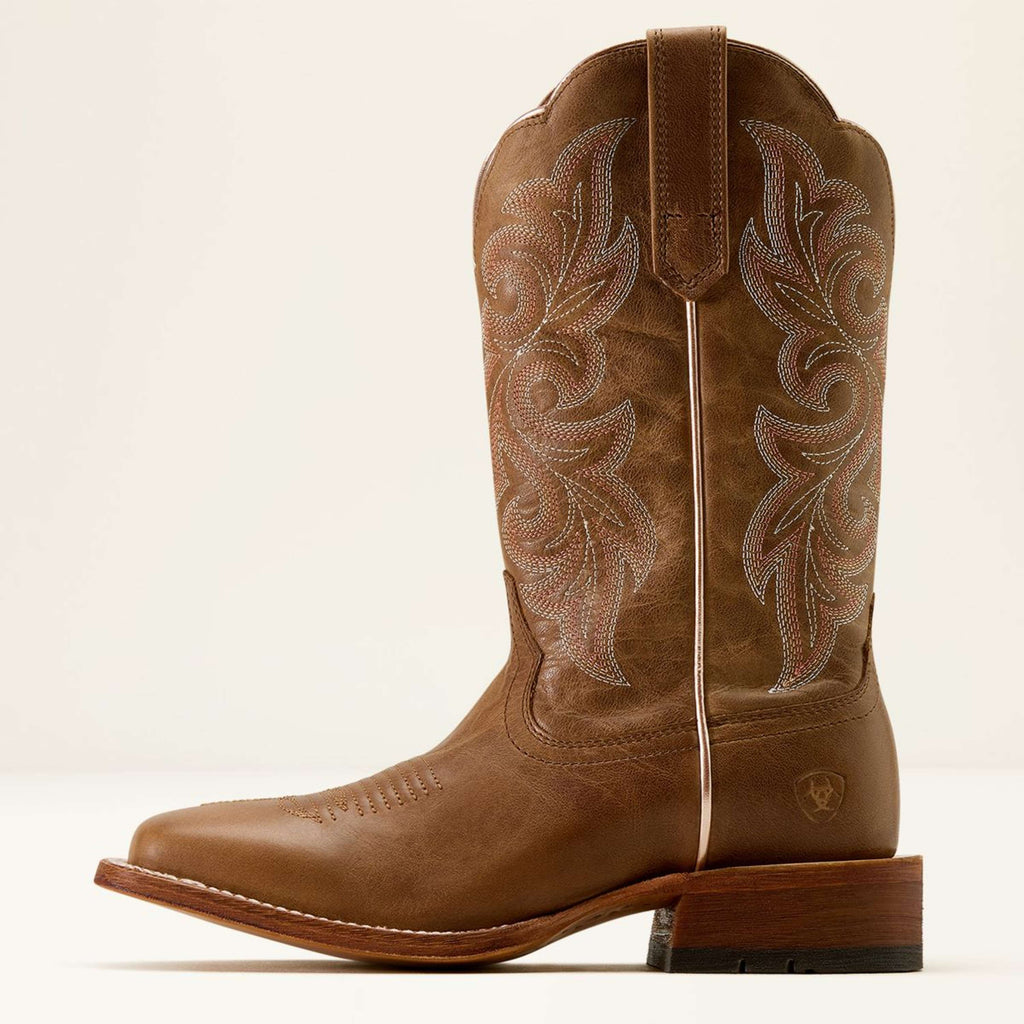 Ariat Botas Western County Lane Mujer Natural Tan