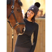 Aubrion by Shires Top Balance Seamless Negro