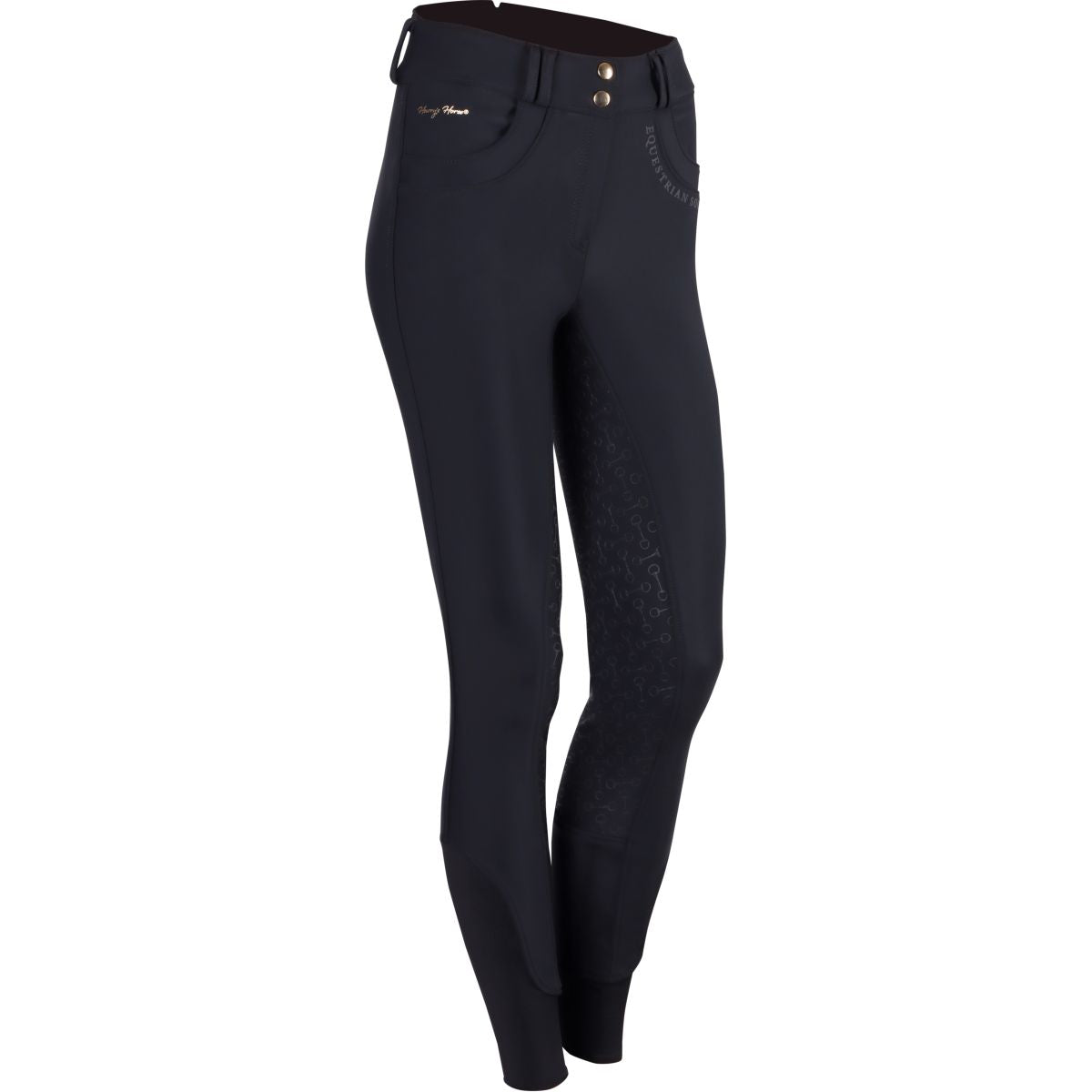Harry's Horse Pantalones Ladis Full Grip Jet Black